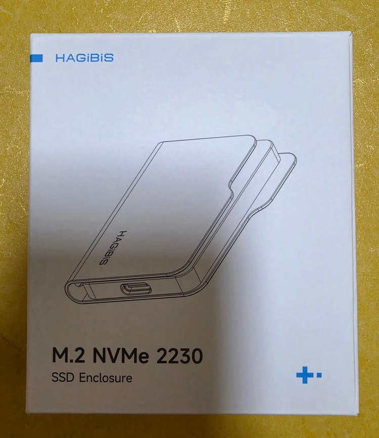 HAGiBiS M.2 NVMe 2230 SSD 외장케이스 USB-C YPHN03 풀박스 이미지