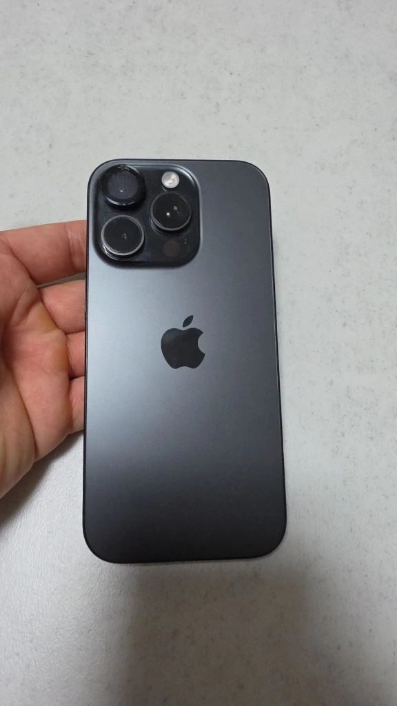 아이폰16프로256gb(티타늄블랙) 풀구성 이미지