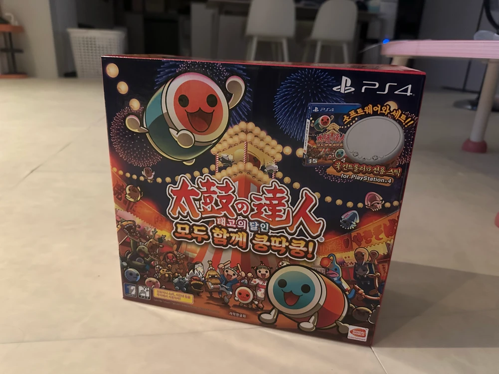 PS4 태고의 달인 타타콘 세트 개봉양품 - 안심되는 중고거래