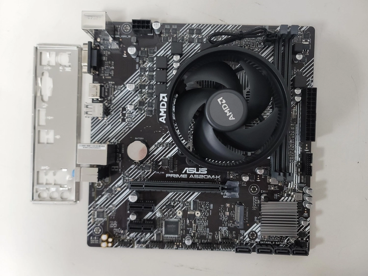 라이젠 5600G CPU + A520M-K 메인보드 - 안심되는 중고거래