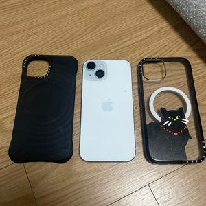 아이폰15 블루 256GB 급처 / 쿨거 네고 가능 (+ 케이스티파이 정품케이스 2개 포함) 이미지