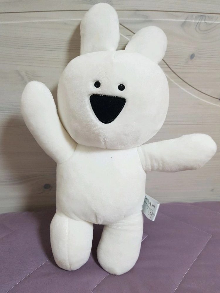 오버 액션 토끼 중형인형 이미지