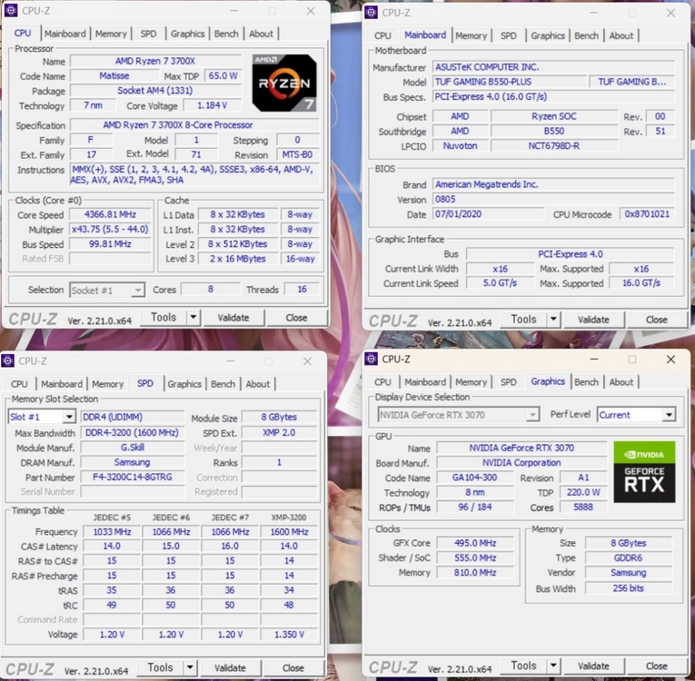 RTX 3070 그래픽카드 이미지