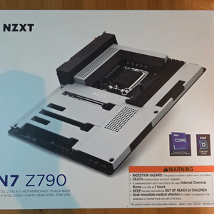 NZXT N7 Z790 인텔 메인보드 ATX LGA 1700 (화이트) 칩셋12세대 13세대 14세대 CPU 지원 이미지