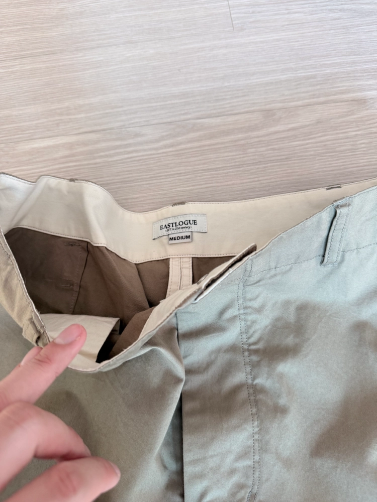 [M] 이스트로그 신치백 커브드 팬츠 샌드 이미지