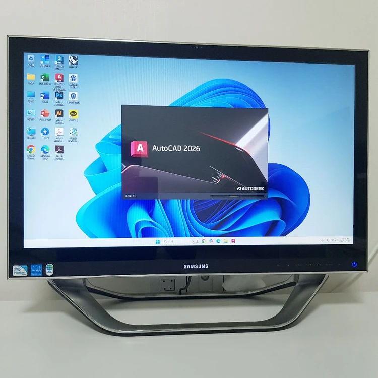 문서,업무용PC 삼성 i5 27인치 대화면 올인원일체형컴퓨터 이미지