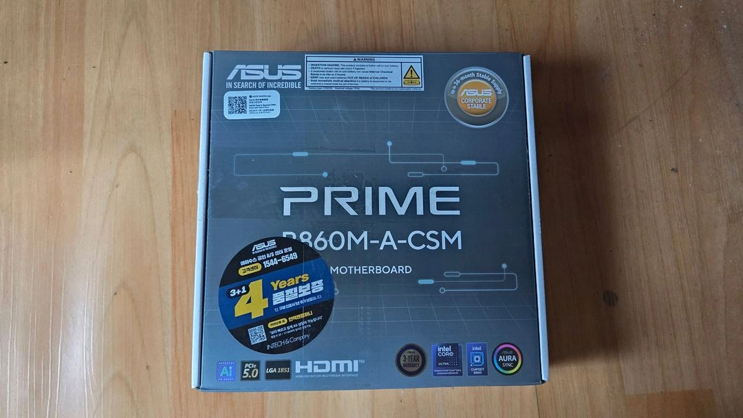 ASUS PRIME B860M-A-CSM 이미지