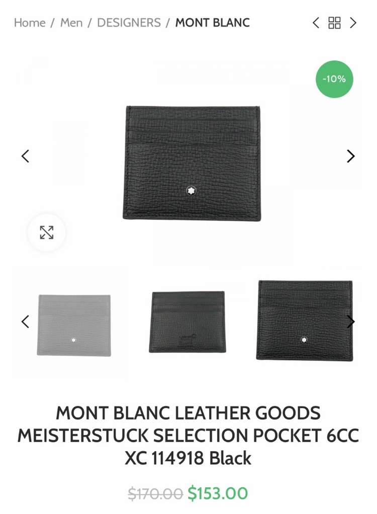 몽블랑 마이스터스튁 6cc 카드지갑 이미지