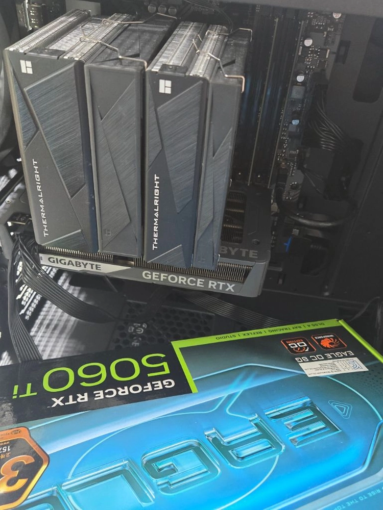 라이젠 9600x b650m ddr5 32gb 5060ti 1tb 팔아요 5060 ti d5 32g 이미지
