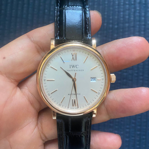 iwc 포르토피노 로즈골드 금통 iwc 356504 풀셋 판매 교환가능 이미지