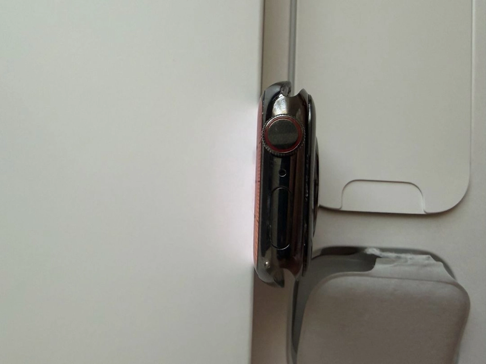 애플워치7 41mm 스테인리스 블랙 (배터리 100) 이미지