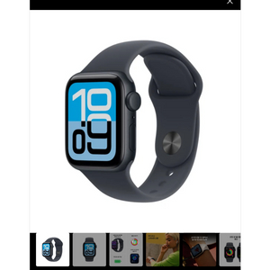 애플워치 SE3 40mm 미드나이트 GPS 미개봉 급처 이미지