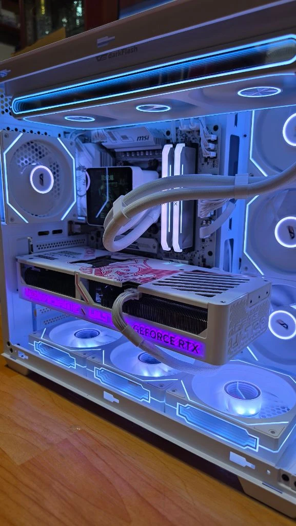 라이젠 9800x3d rtx5080 컴퓨터 본체 이미지