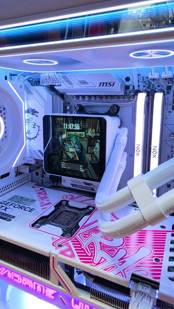 라이젠 9800x3d rtx5080 컴퓨터 본체 이미지