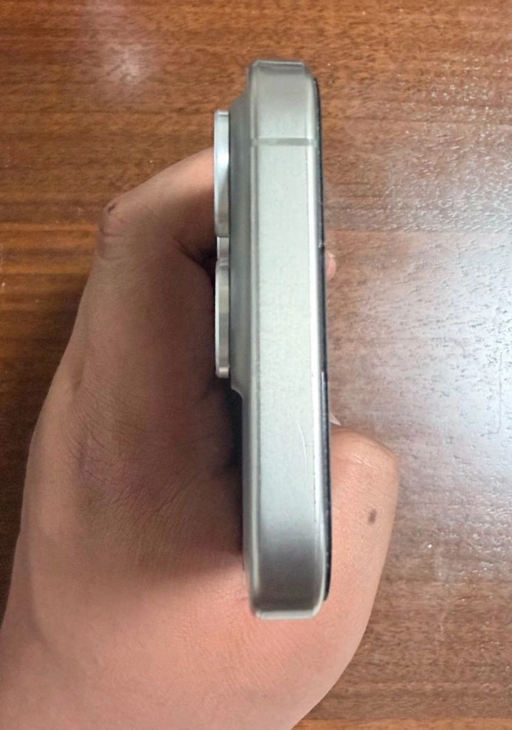 iphone 15 pro 스마트폰 실버 512GB 이미지
