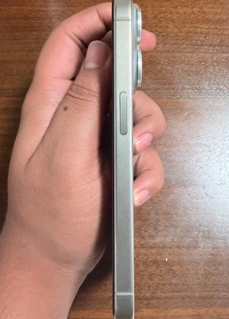 iphone 15 pro 스마트폰 실버 512GB 이미지