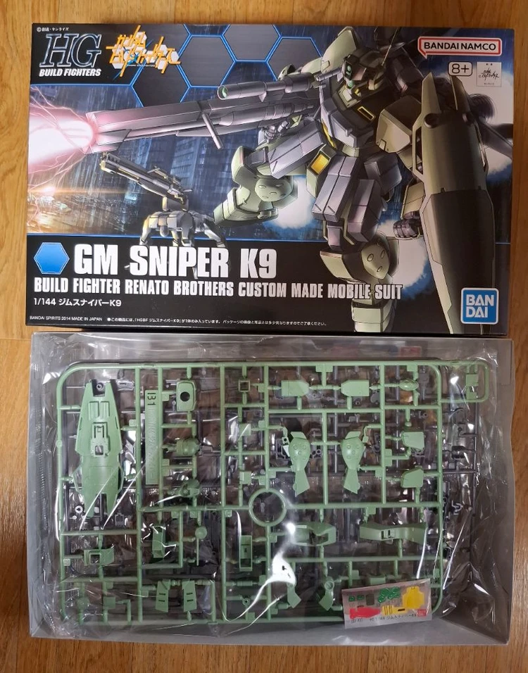 HG 크로스본 건담 마오, HG 짐 스나이퍼 K9, HG 빌드 건담 마크2 이미지