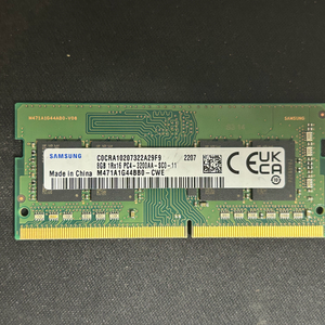 삼성전자 DDR4 8GB 3200Mhz 노트북용 RAM 메모리 이미지