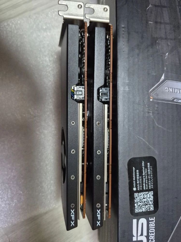 XFX 라데온 RX 6400 D6 4G itx 그래픽카드 (GTX 1650) 이미지
