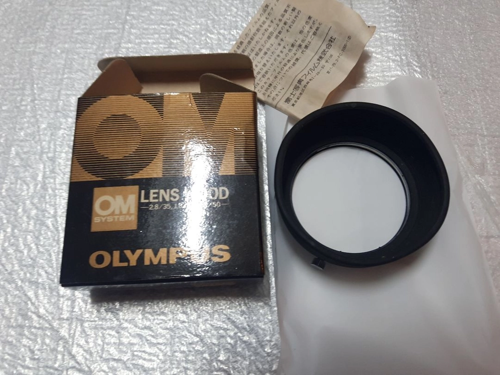 올림푸스 OM시스템 고무 렌즈후드 (필름카메라)OLYMPUS 35mm,50mm 렌즈등 이미지