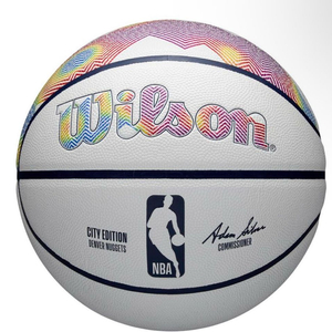 윌슨 NBA 덴버 너기츠 시티 에디션 농구공 7호 이미지