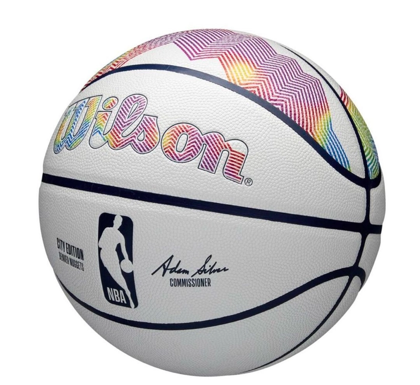윌슨 NBA 덴버 너기츠 시티 에디션 농구공 7호 이미지