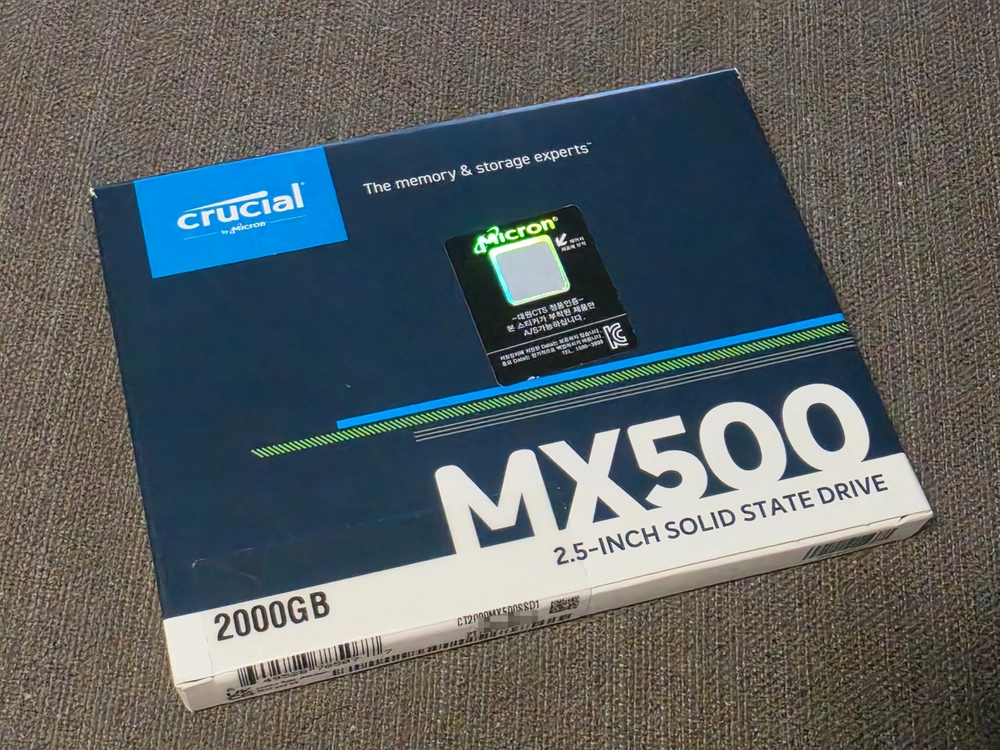 마이크론 Crucial MX500 2TB SSD - 안심되는 중고거래