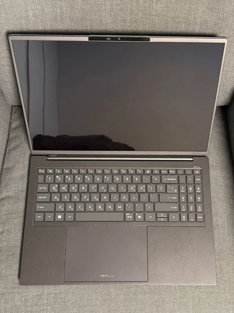 에이서acer 스위프트 고 Al 16블랙 팬서레이크 358h, 512g, 16g 이미지