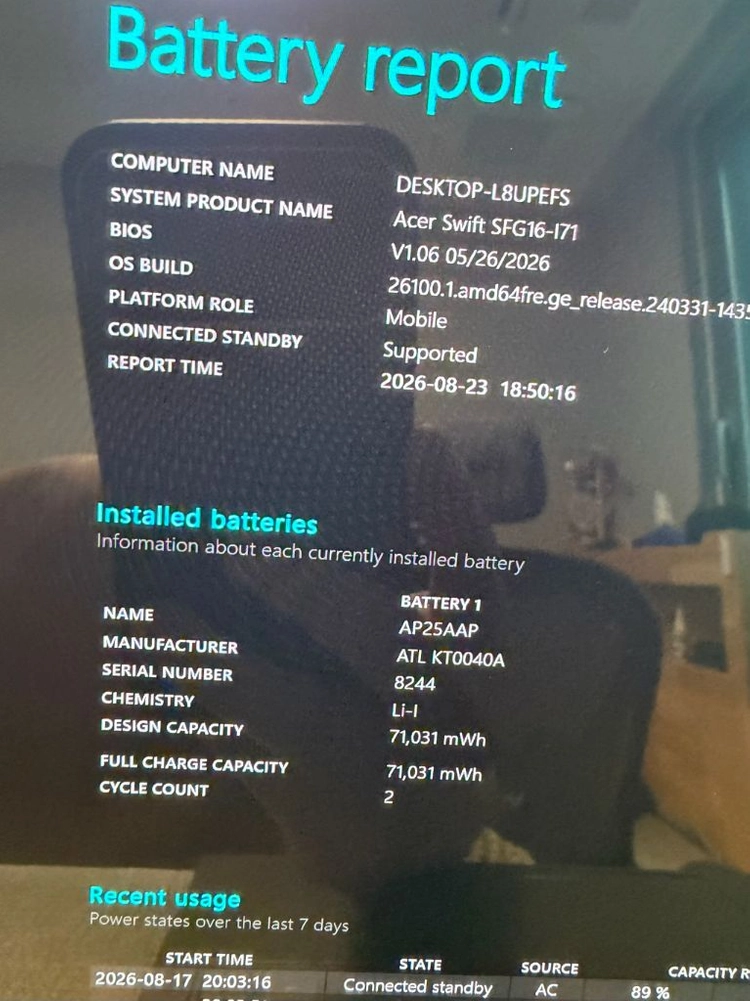 에이서acer 스위프트 고 Al 16블랙 팬서레이크 358h, 512g, 16g 이미지