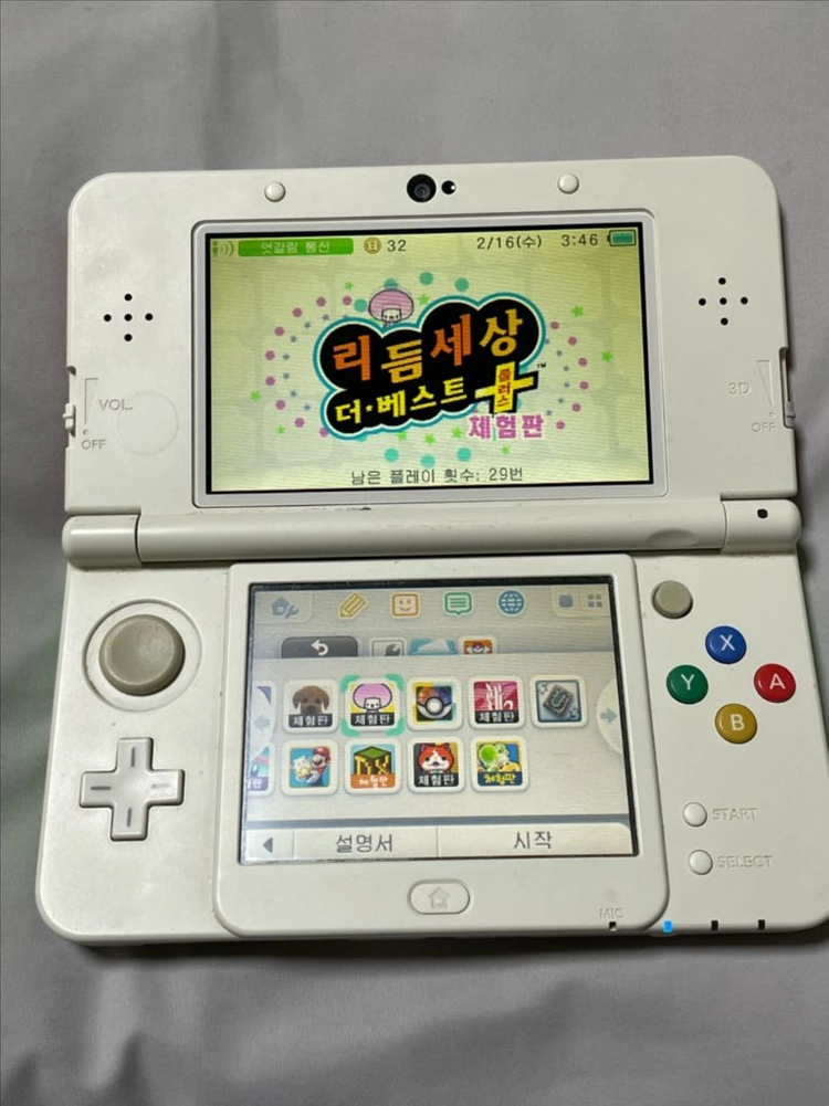 닌텐도 new 3ds 뉴작다수(국내정발, 포뱅무버 포함) 이미지