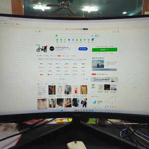 삼성 27인치 qhd 144hz 모니터 이미지