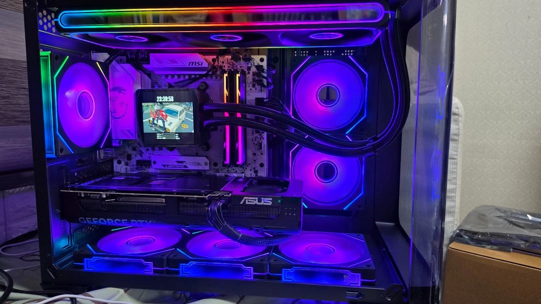 라이젠 9800x3d rtx5080 ssd2t 컴퓨터 본체 이미지
