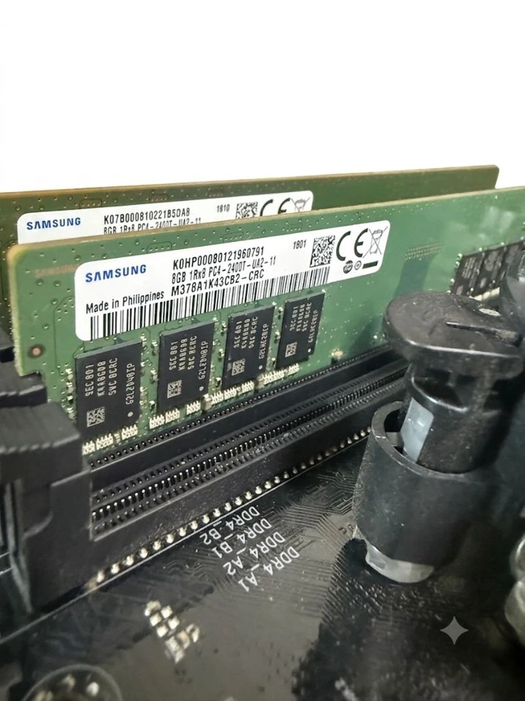i5-8500, Z370M Pro4 메인보드 + 삼성 DDR4 16GB RAM 이미지
