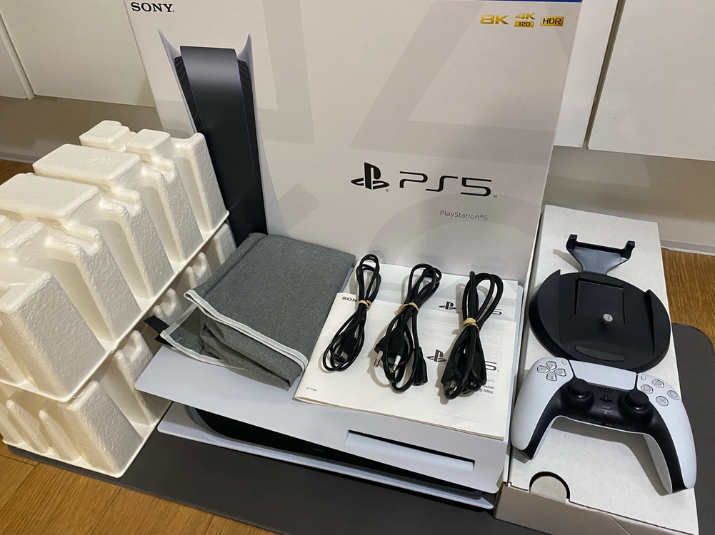 플스5 디스크에디션(cfi-1118a)(S급)(풀박스,풀세트)(본체커버포함) - 안심되는 중고거래