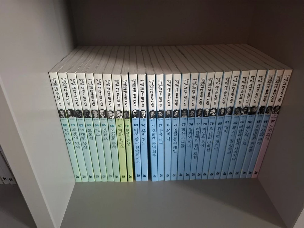 서울대선정 세계문학전집 100권 이미지
