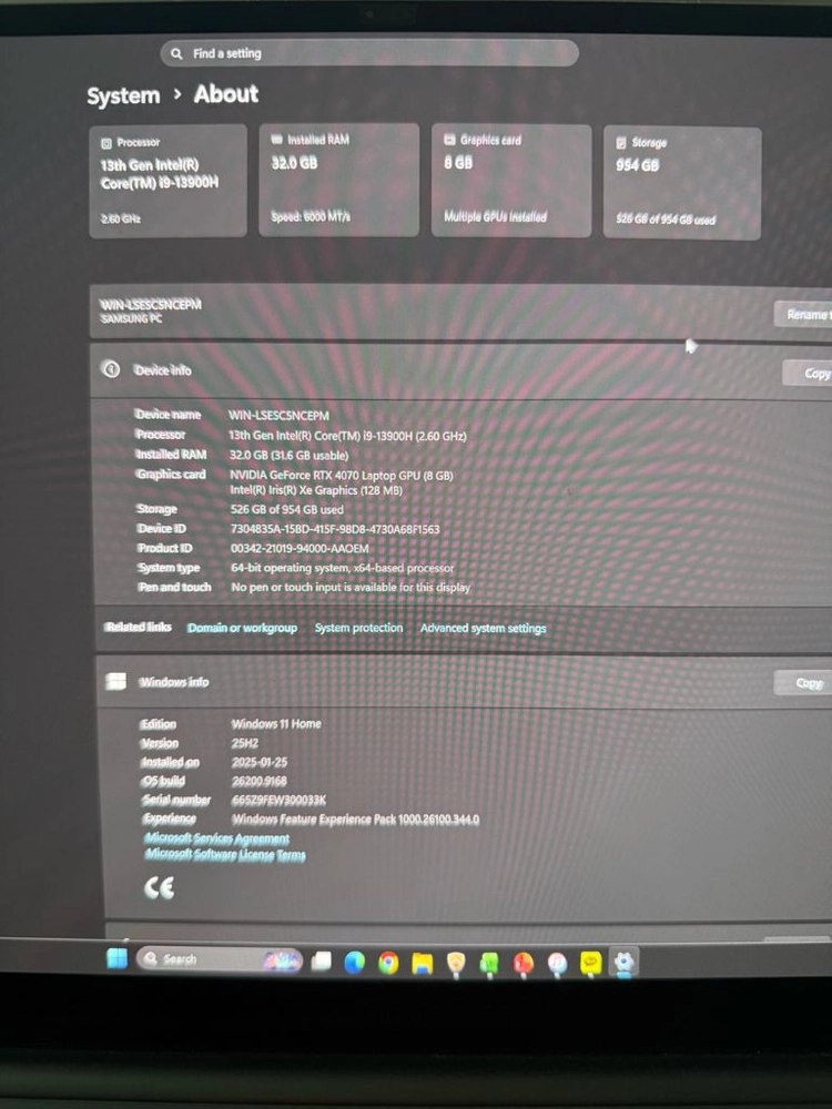 삼성 갤럭시북3 울트라 9 NT960XFH-X92AG RTX4070 32GB - 안심되는 중고거래