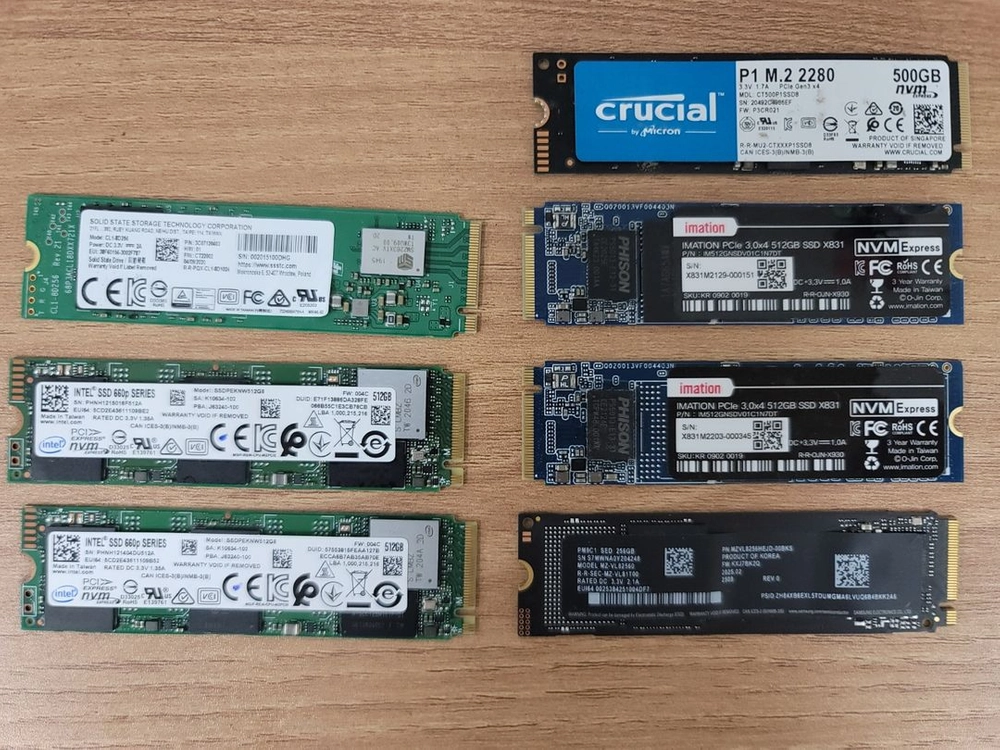 삼성 SSD PM9C1 256G 이메이션 인텔 마이크론 512G 2280 2450 등 - 안심되는 중고거래