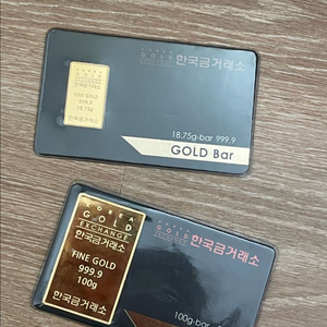 한국금거래소 골드바 이미지