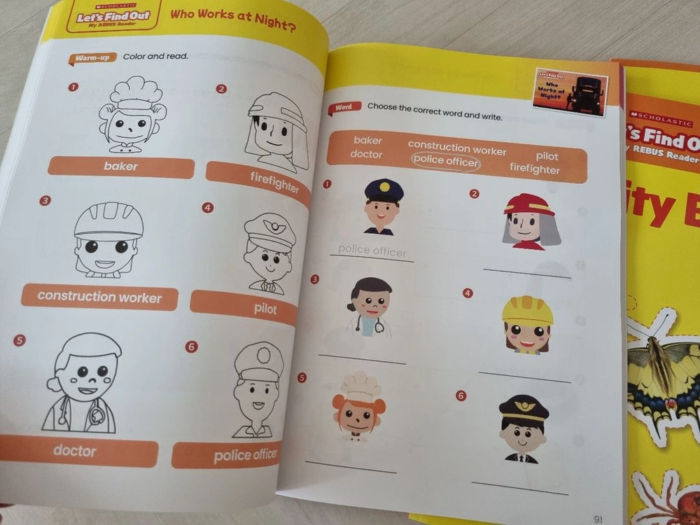스콜라스틱 논픽션 리더스 렛츠파인드아웃 이미지