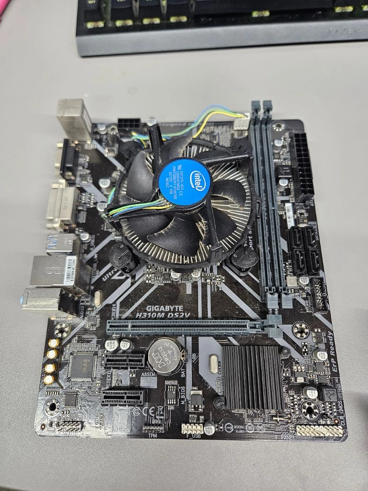 i3 9100f + h310m 보드셋 이미지