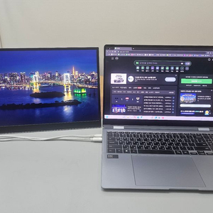 LG 그램뷰 2세대 포터블 모니터 이미지