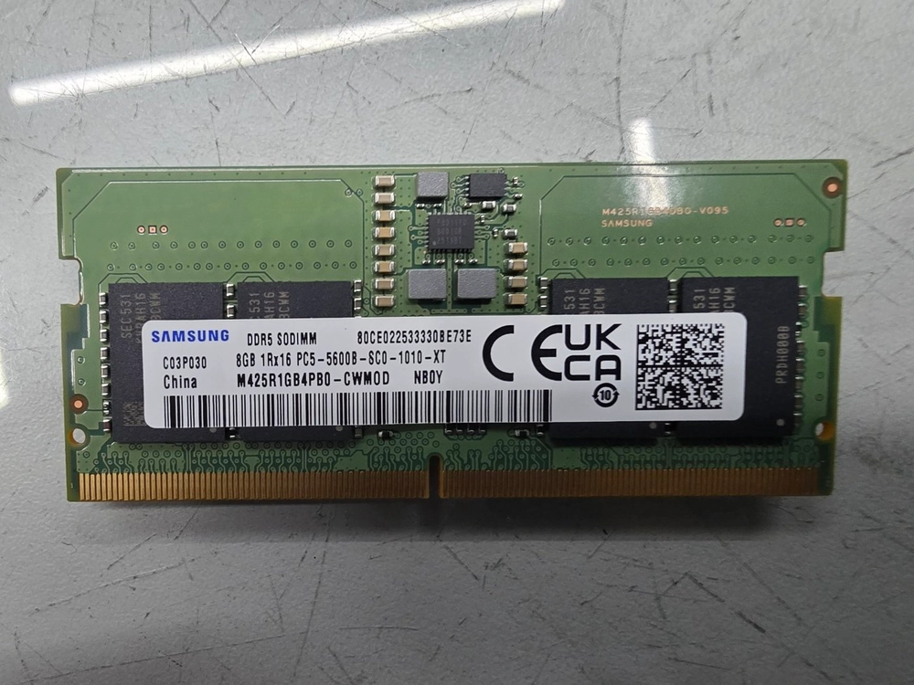 노트북 메모리 삼성 DDR5 8GB 5600MHZ - 안심되는 중고거래