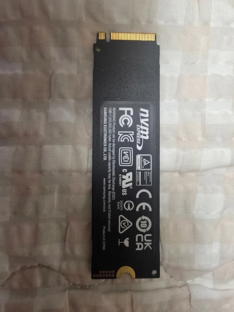 삼성 SSD 970 evo plus m.2 nvme 1tb 이미지
