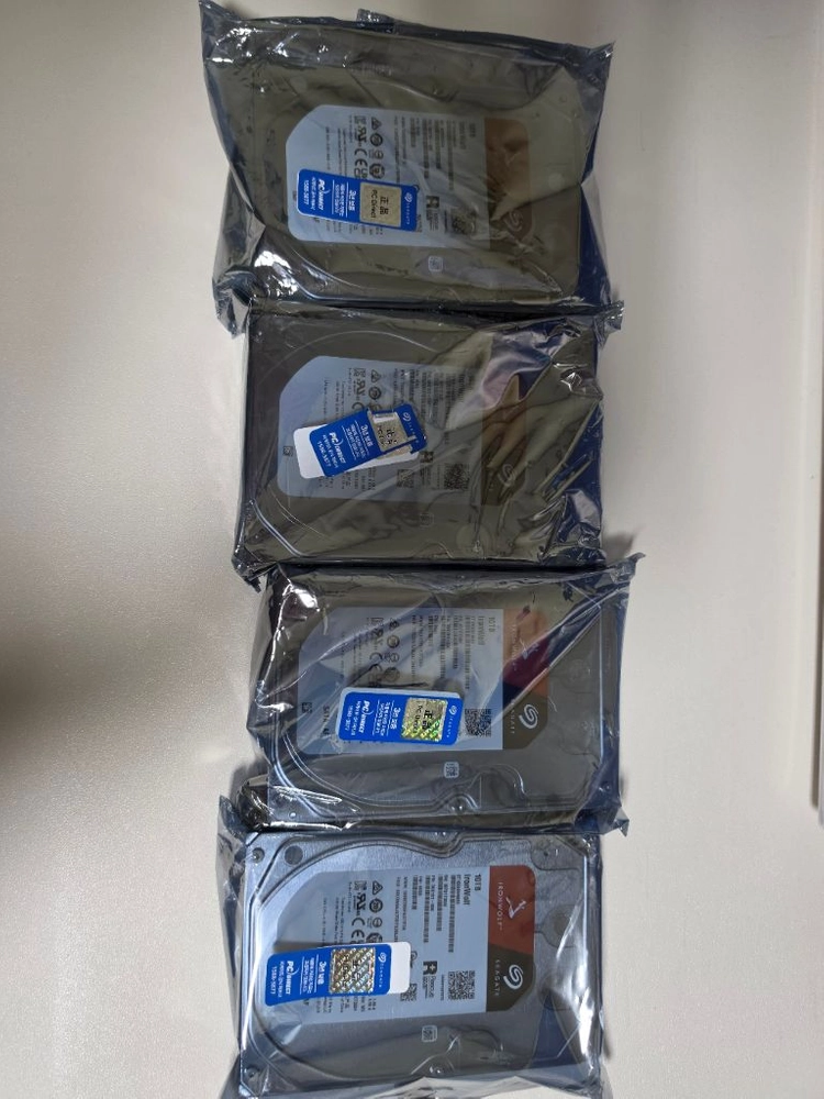 씨게이트 아이언울프 10TB 판매 미사용품 5개 - 안심되는 중고거래