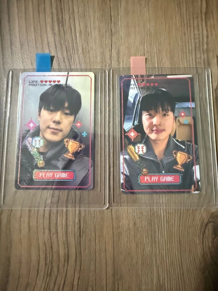 롯데자이언츠 시즌3 띠부씰 포토카드 팝니다 이미지