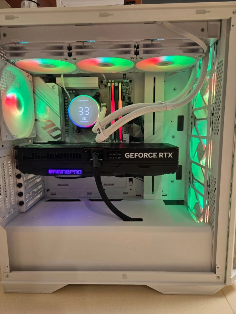 9800x3d, b850m wifi, rtx 5080 초고사양 본체 이미지