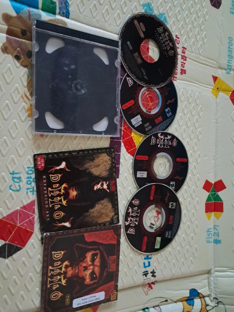디아블로 블리자드 한국어판 한정판RPG 게임 CD 세트 - 안심되는 중고거래