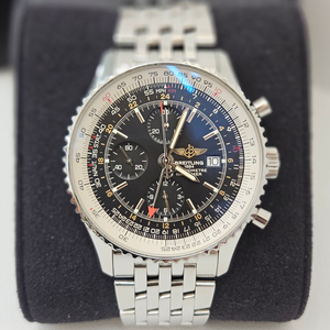 [중고명품 럭스올 울산점]브라이틀링 네비타이머 월드 GMT 46mm A2432212 이미지