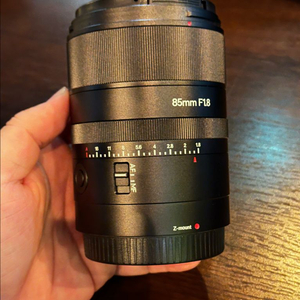 7artisan 85mm F1.8 여친렌즈 Z마운트 이미지