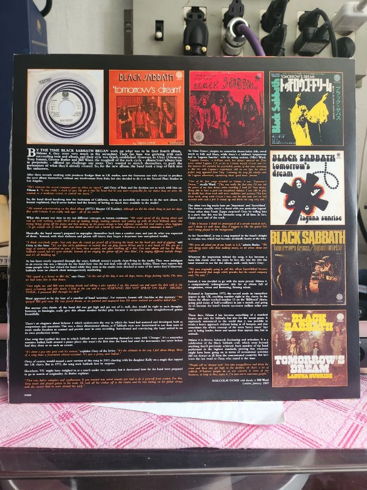 Black Sabbath Vol.4 LP 이미지